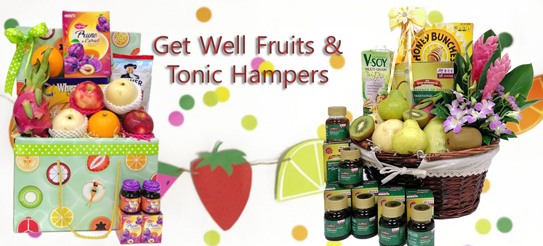 Get Well Fruits & Tonic Hamper