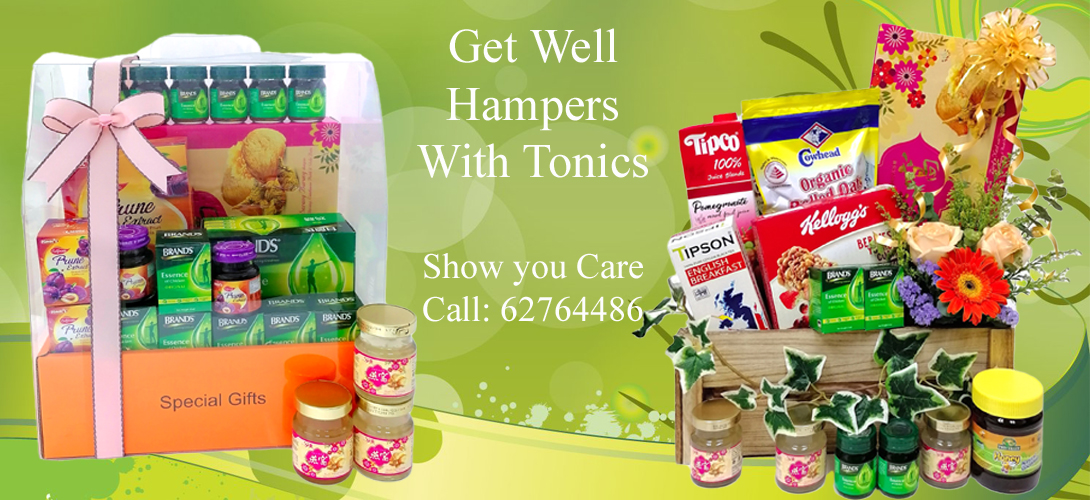 Get Well Hampers with Tonic